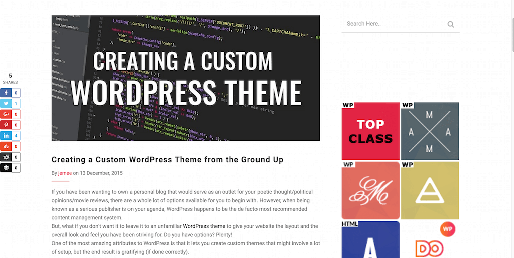 Tworzenie niestandardowego motywu WordPress od podstaw