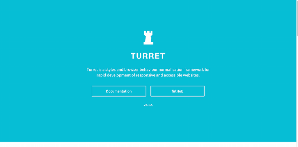 Turret Un cadre frontal réactif pour les sites Web accessibles et sémantiques