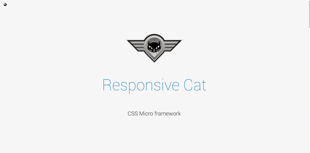 Framework Responsive Cat CSS Micro