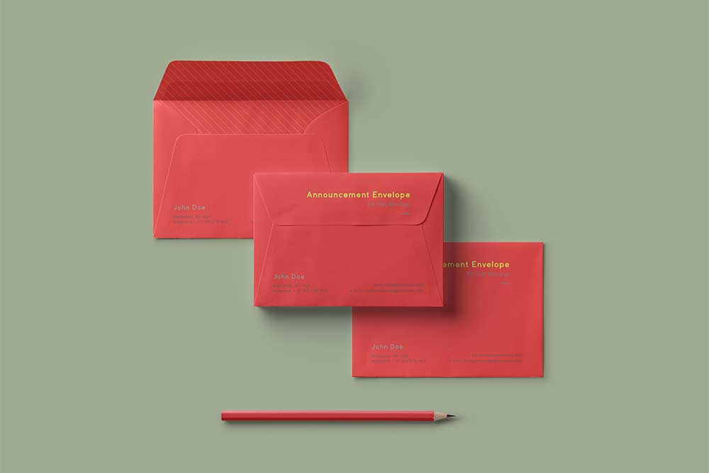 maquette d'enveloppe gratuite