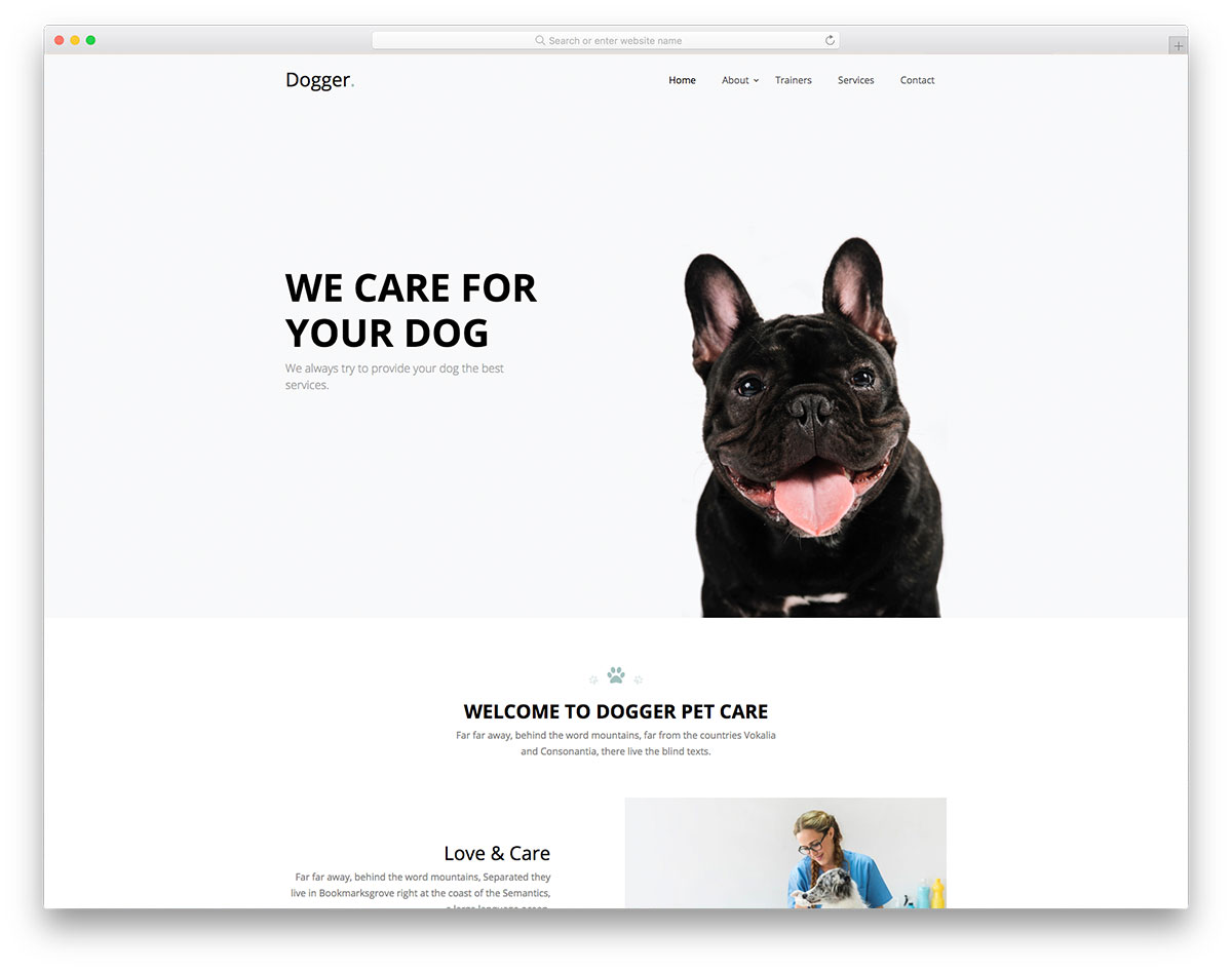 Dogger Kostenlose Vorlage