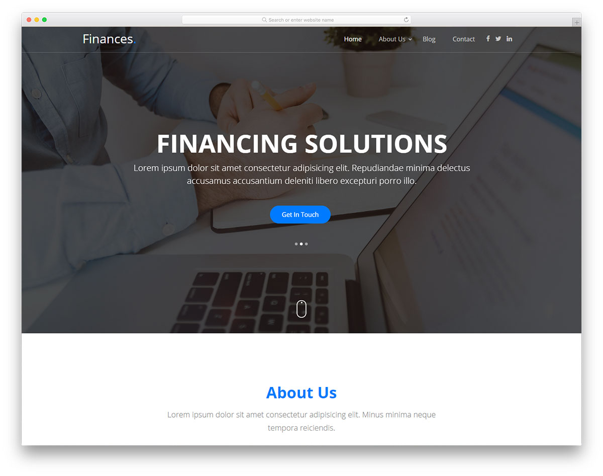 Modèle gratuit de finances