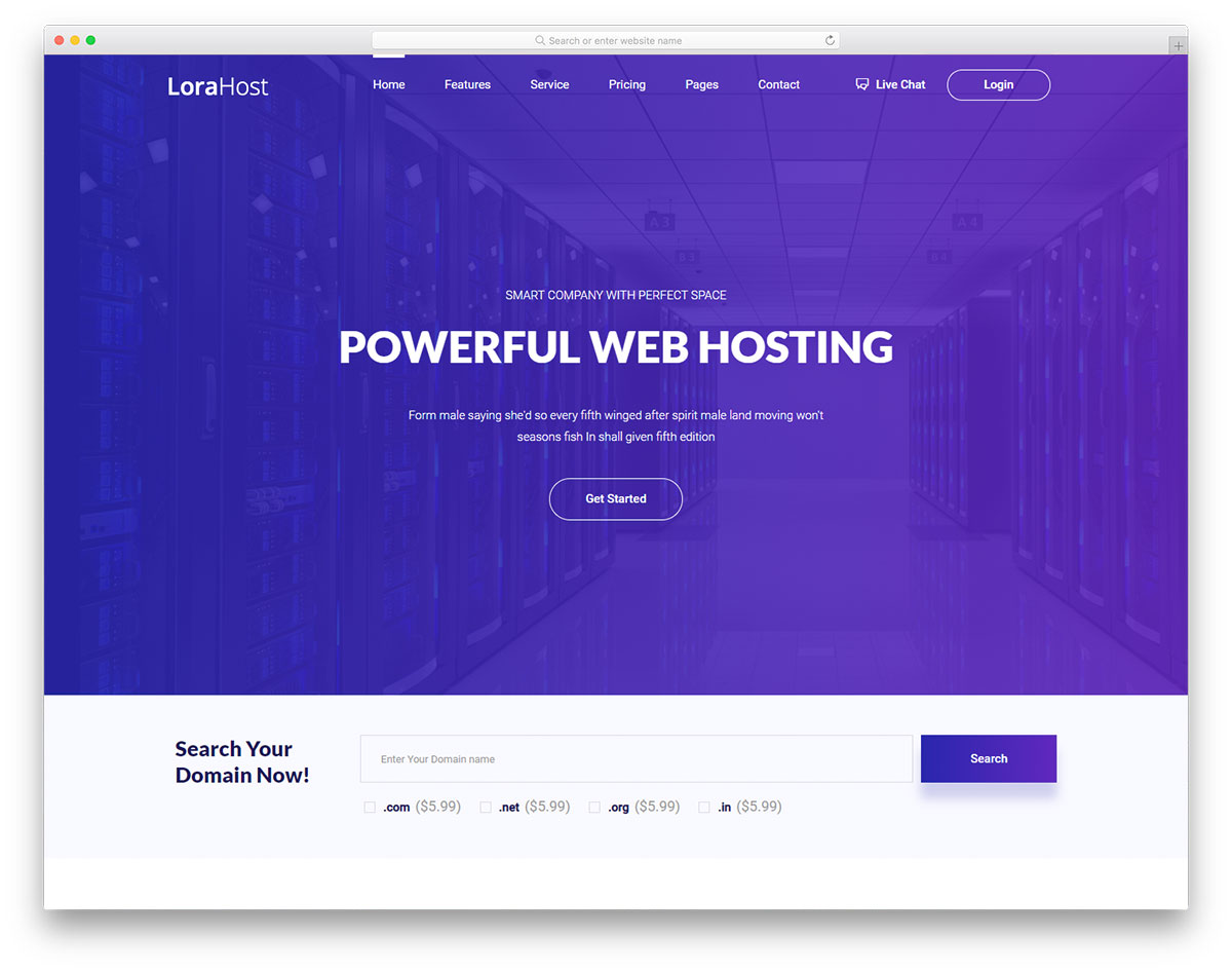 modèle gratuit lorahost