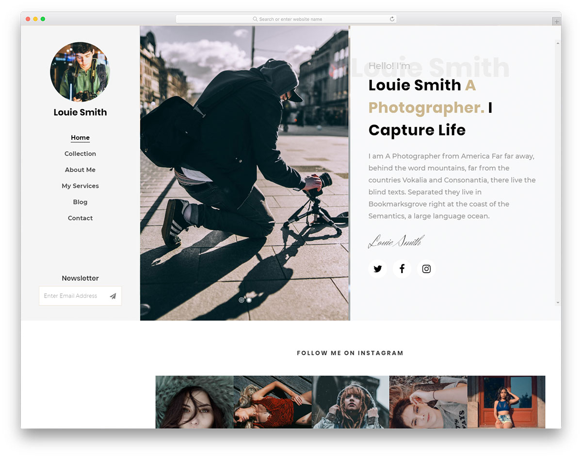 modèle gratuit de louie