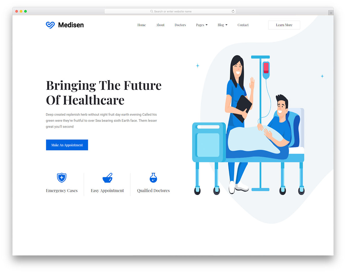 Modèle gratuit Medisen