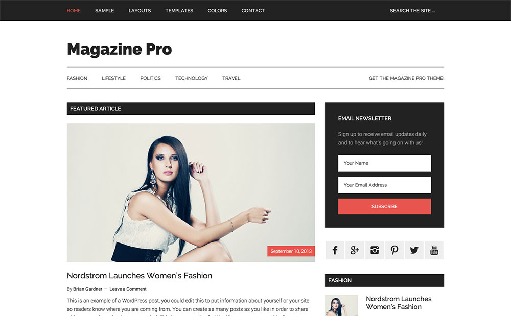 Magazin Genesis Thema