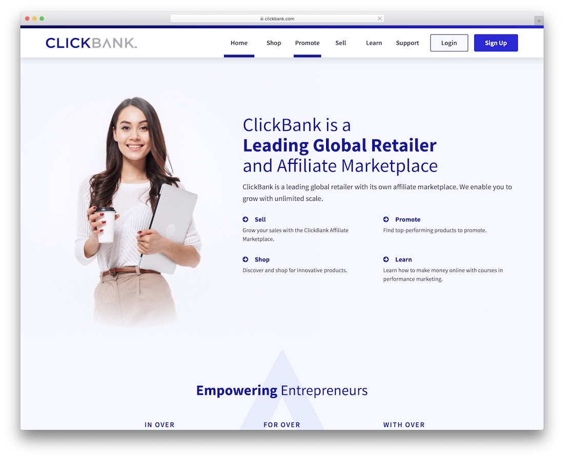 plateforme clickbank pour la vente de produits numériques