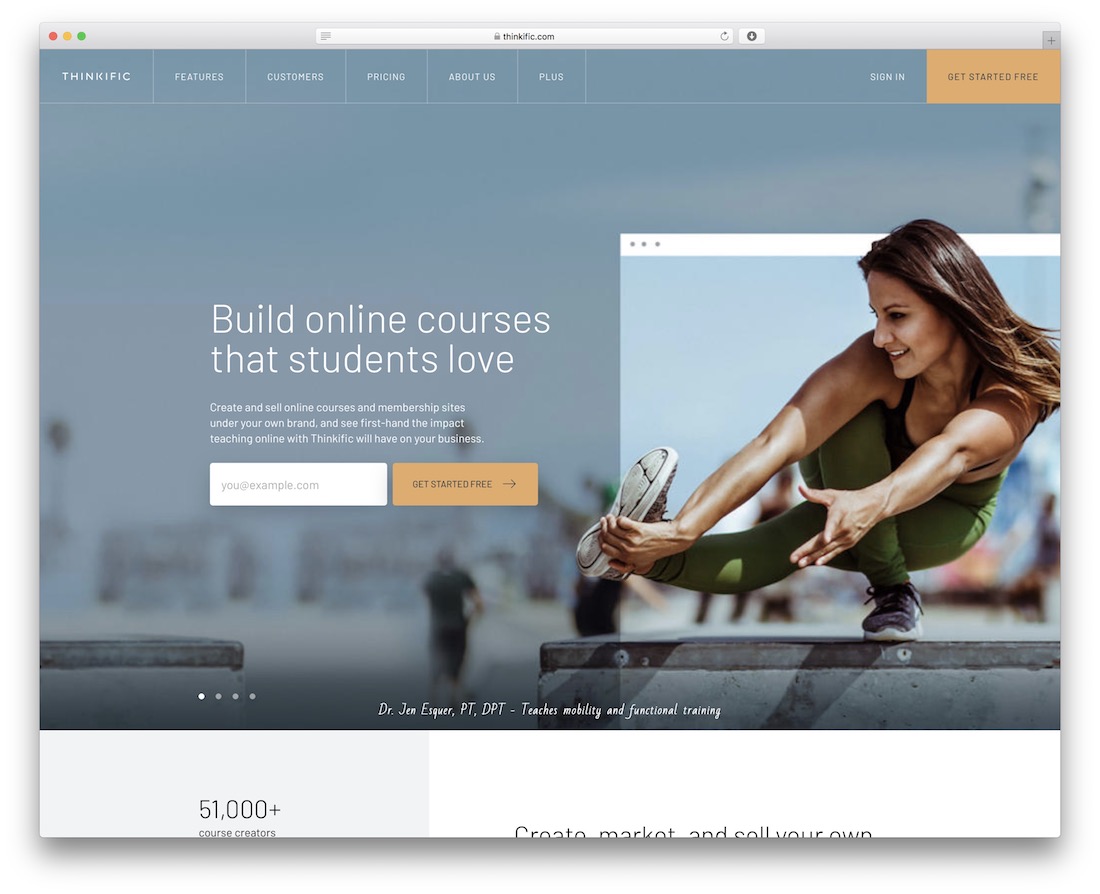 plateforme de réflexion pour la vente de cours en ligne