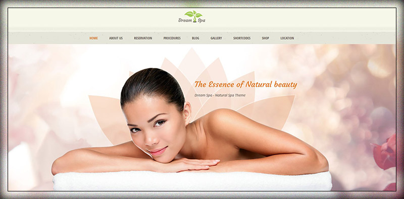 Dream Spa - Salon, Spa WordPress Teması