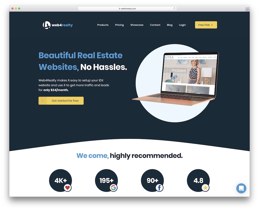 web4realty Immobilien-Website-Builder
