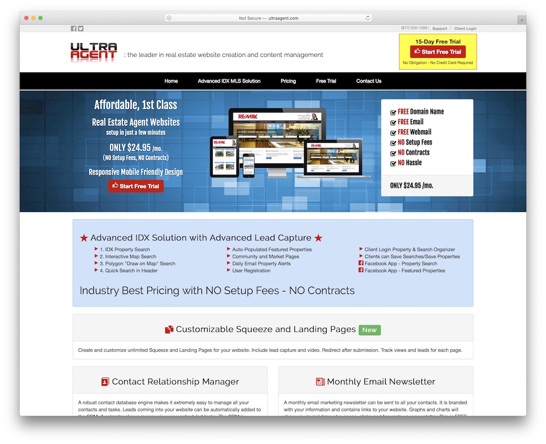 Ultra-Agent-Immobilien-Website-Builder