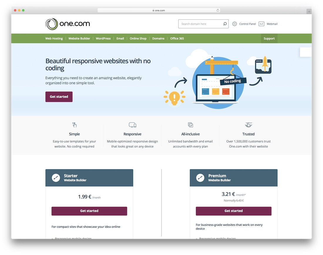 un constructeur de site Web pour les blogs