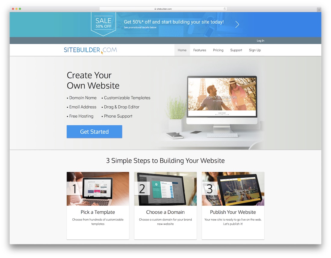 kreator stron internetowych sitebuilder dla projektantów