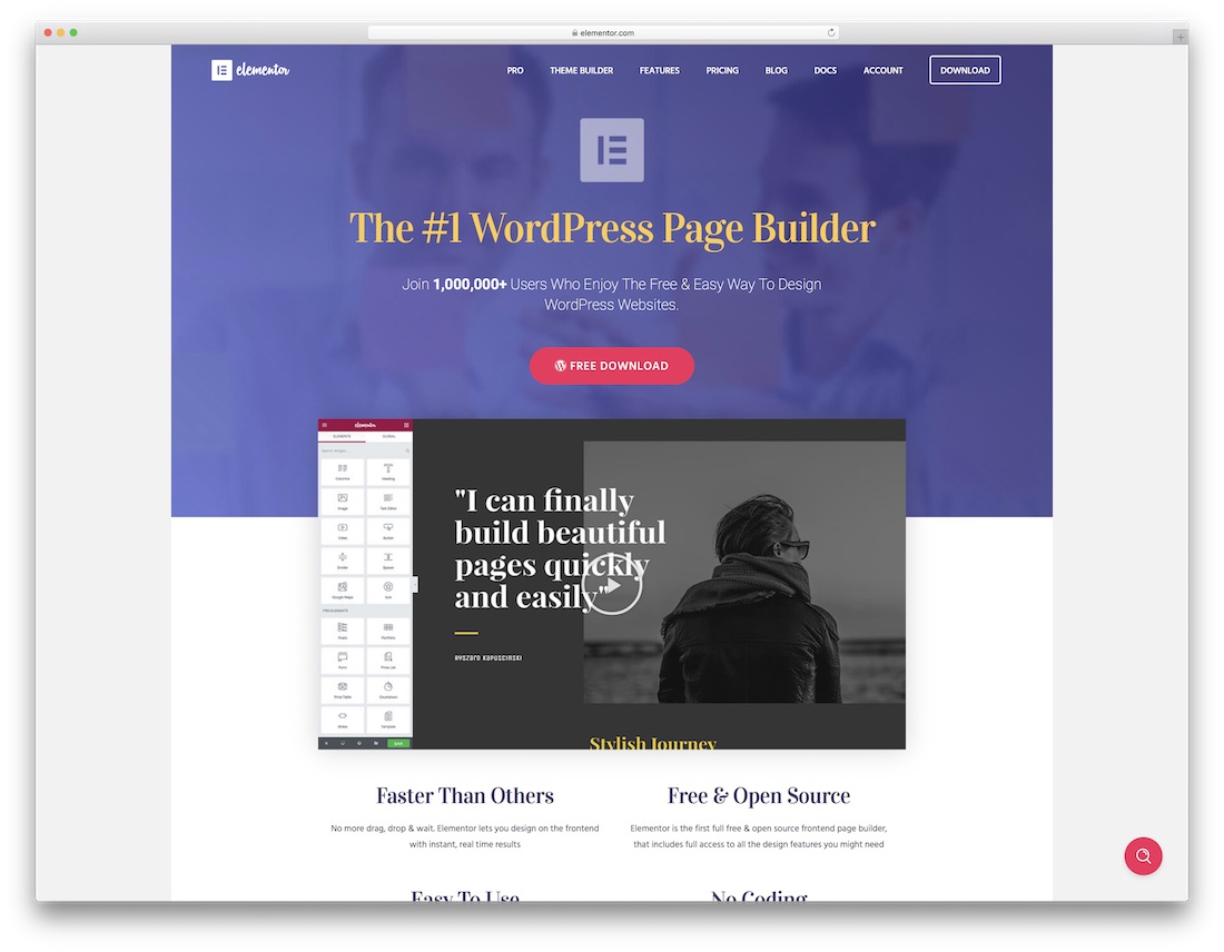 elementor medizinischer Website-Builder
