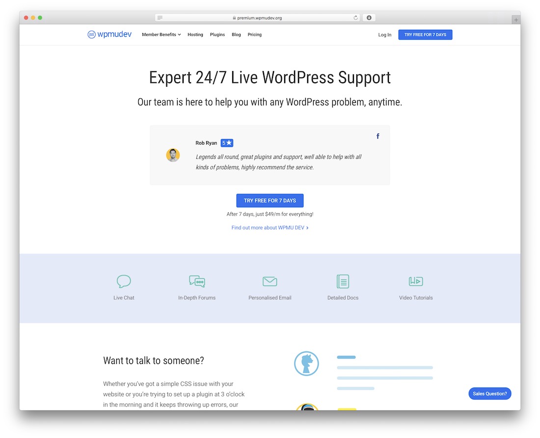 Wpmu dev wsparcie wordpress na żywo