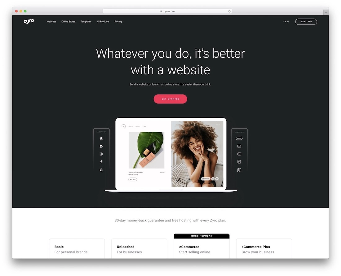zyro Website-Builder