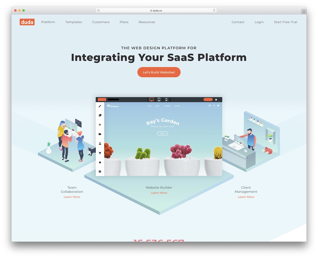 Duda-Versicherungs-Website-Builder