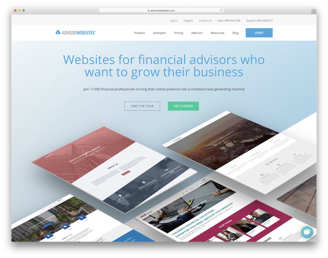 Beraterwebsites Versicherungs-Website-Builder