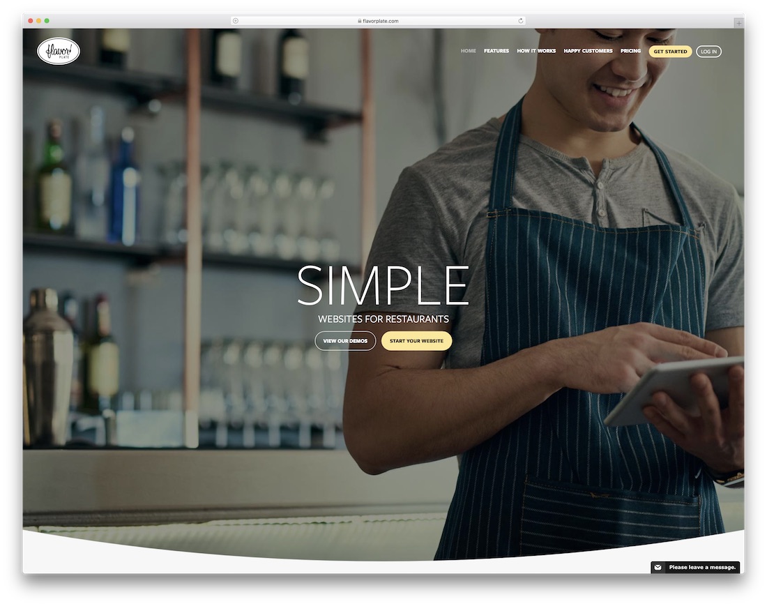 Kreator stron internetowych restauracji smakowych