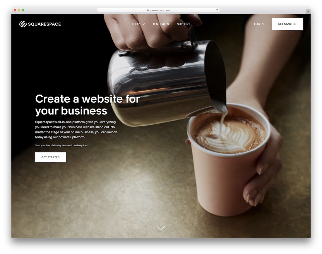 constructor de site-uri squarespace pentru compania de construcții