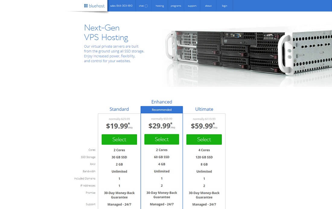 hébergement java bluehost