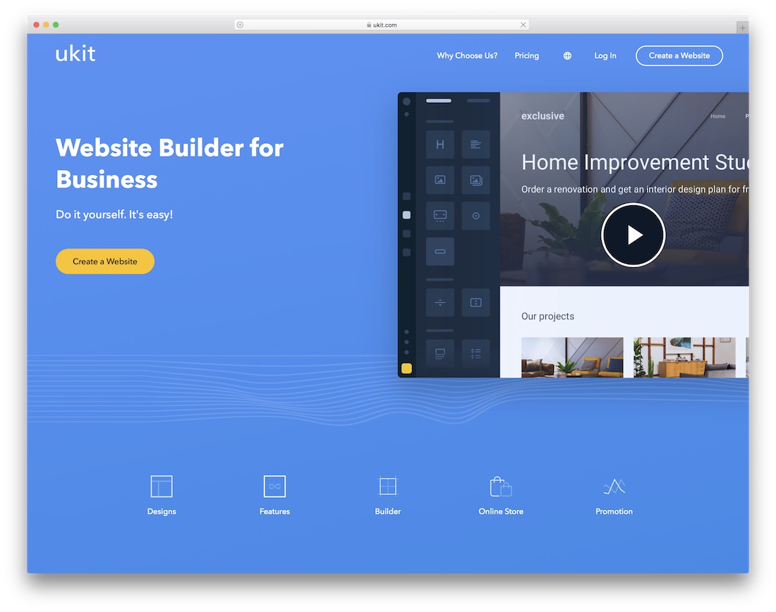 constructeur de sites Web pour écoles et enseignants ukit