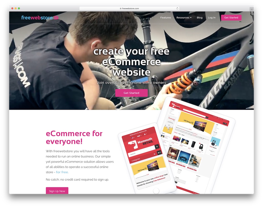 freewebstoreオンラインストアビルダー
