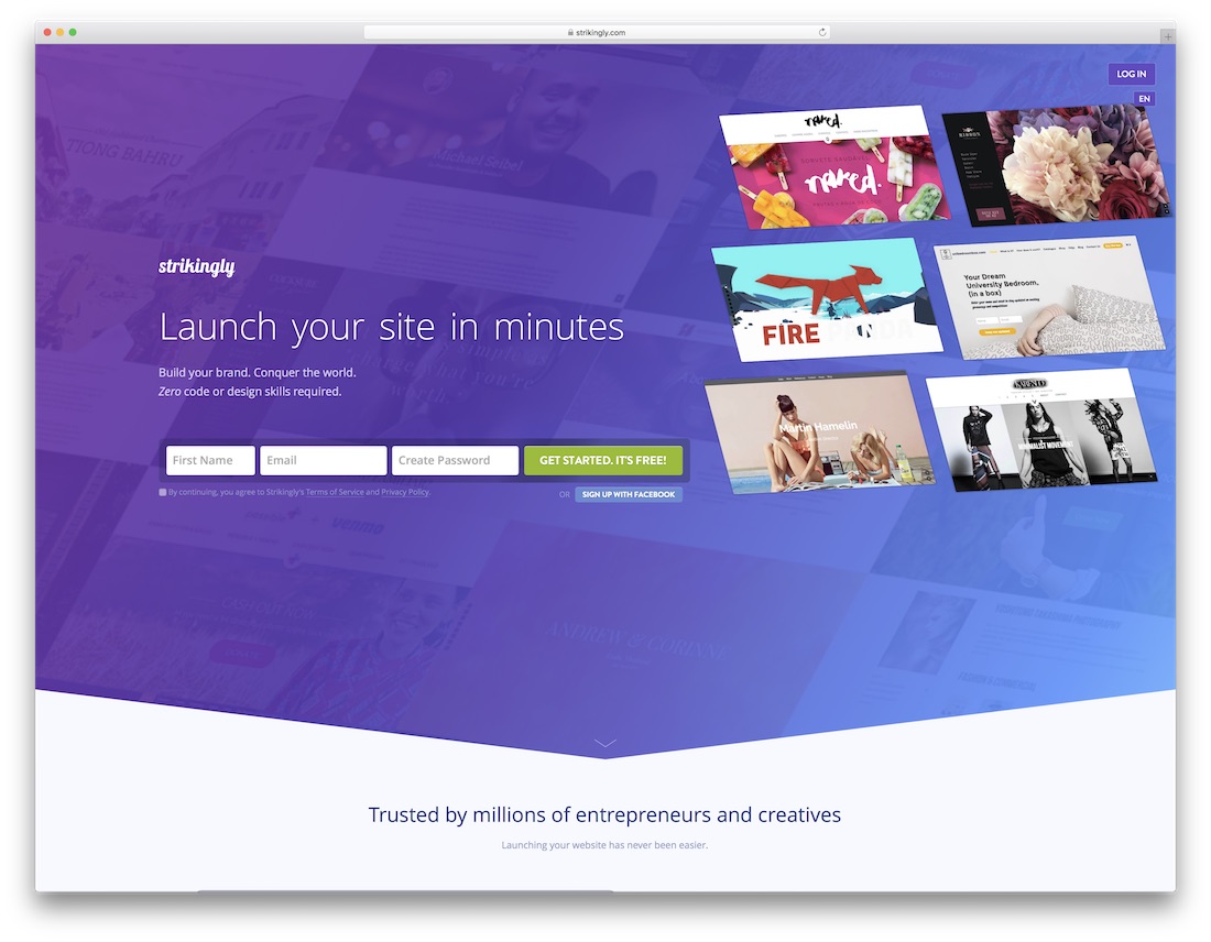 le meilleur logiciel de création de site Web