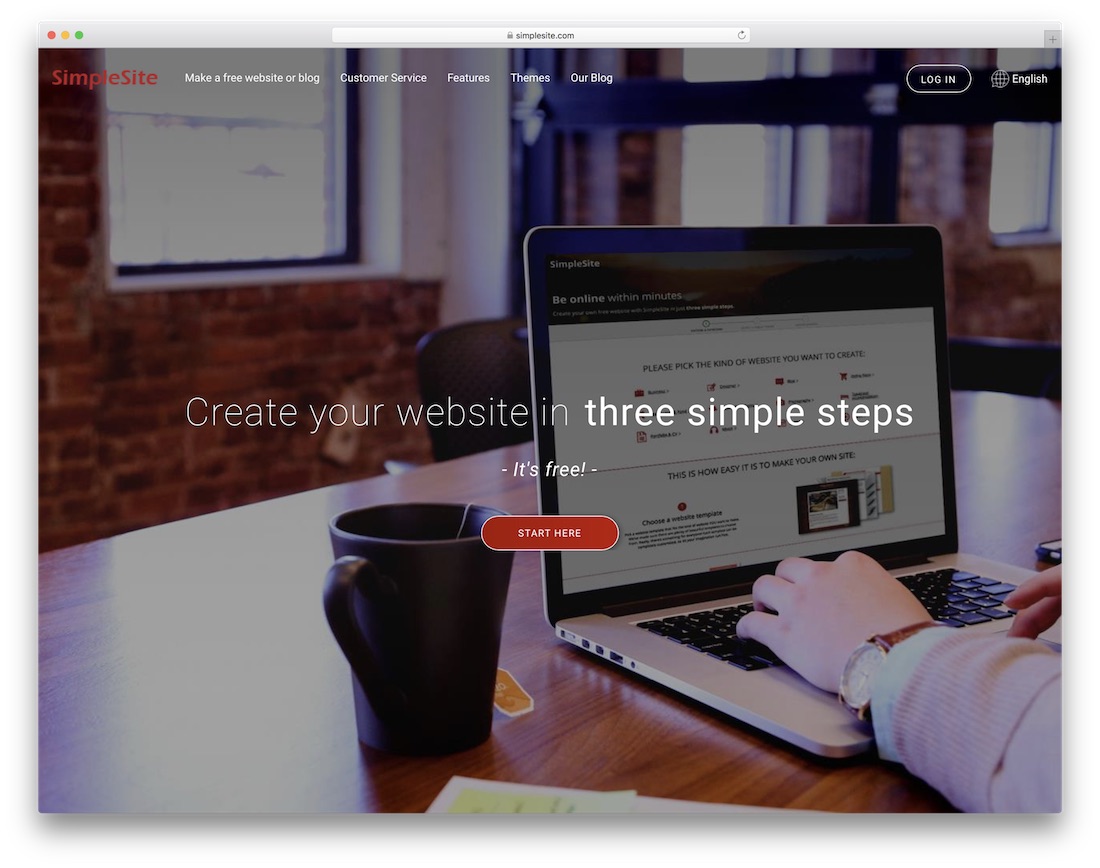 simplesite przyjazny dla urządzeń mobilnych kreator stron internetowych