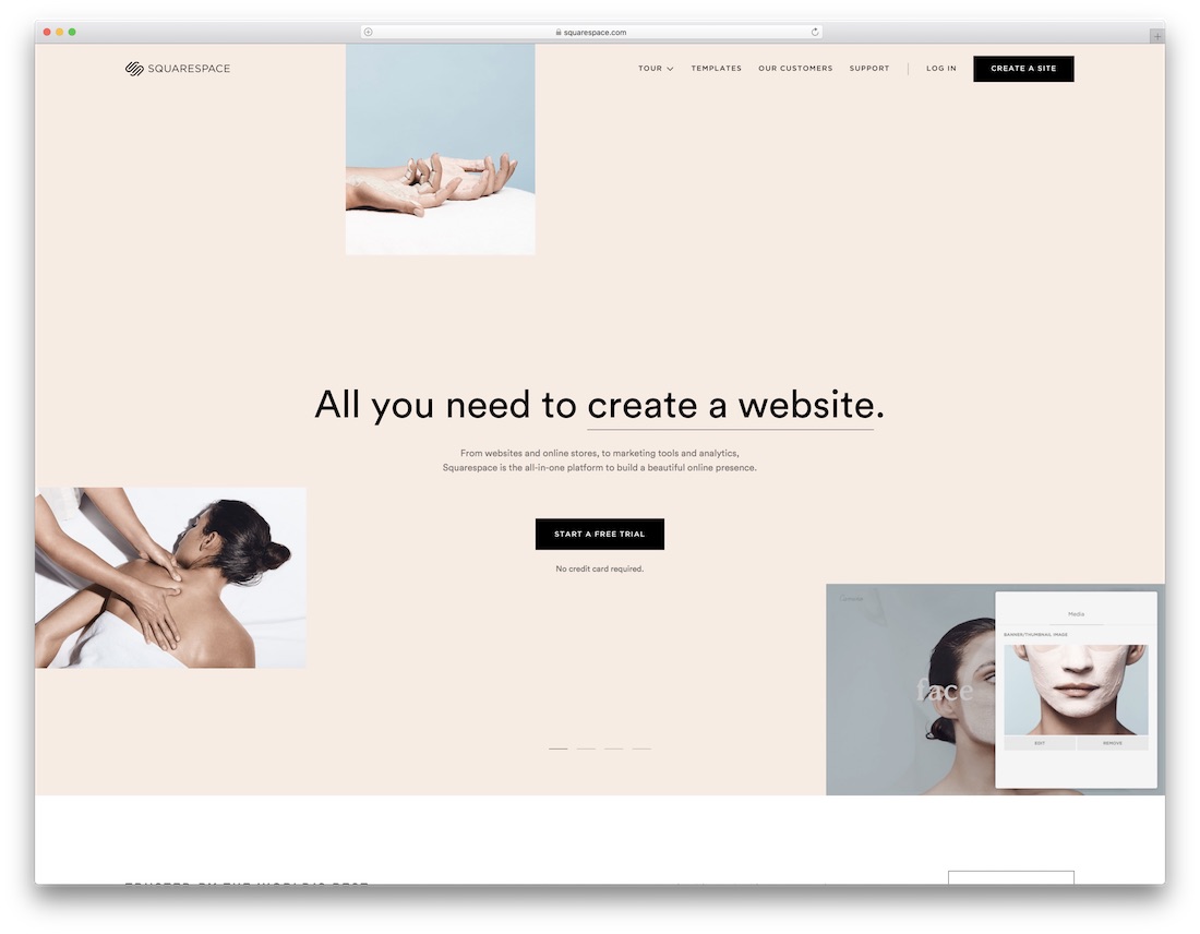 Squarespace najłatwiejszy kreator stron internetowych