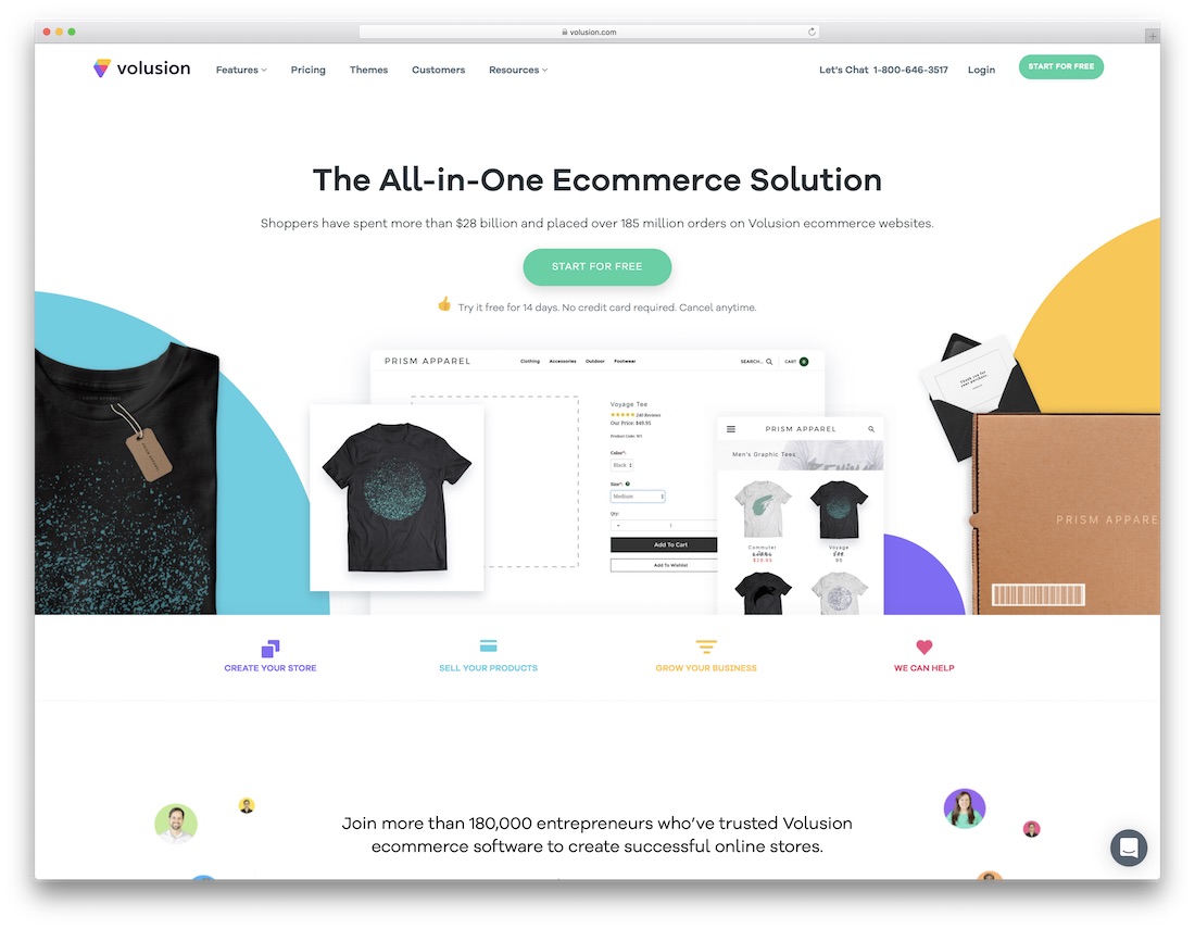 constructeur de boutique en ligne volusion