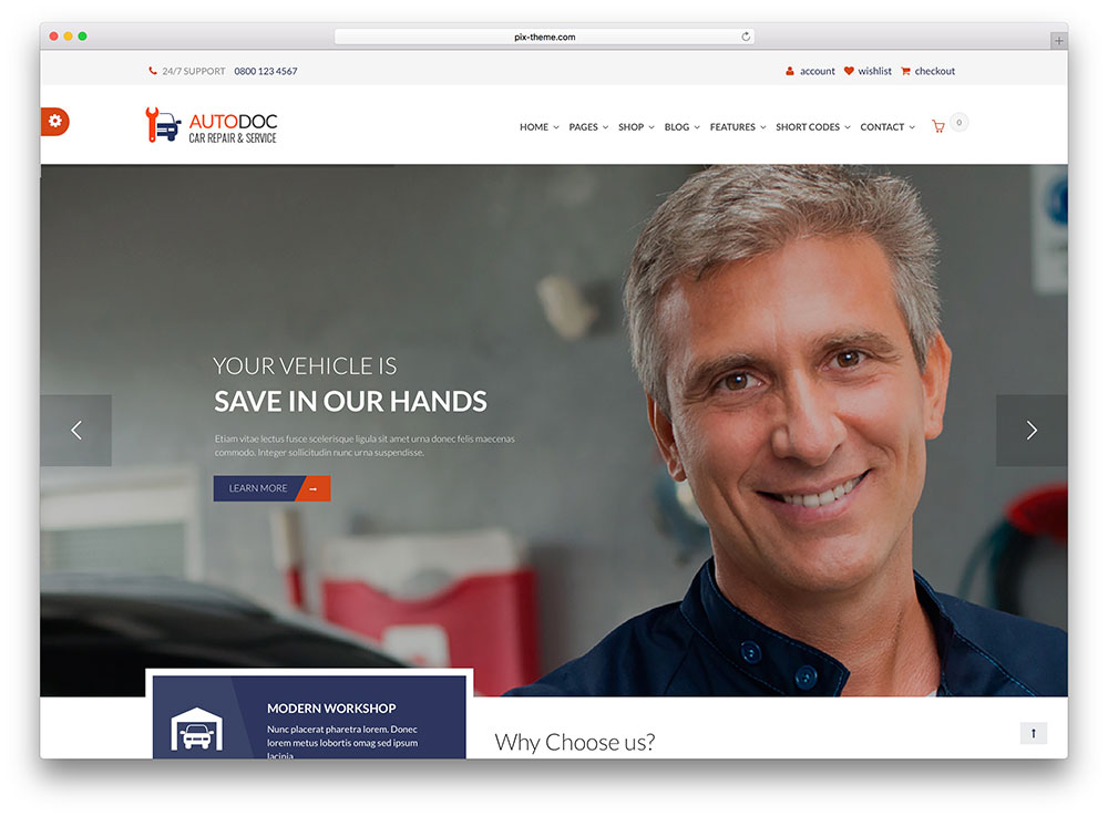 autodoc-car-service-wordpress-motyw