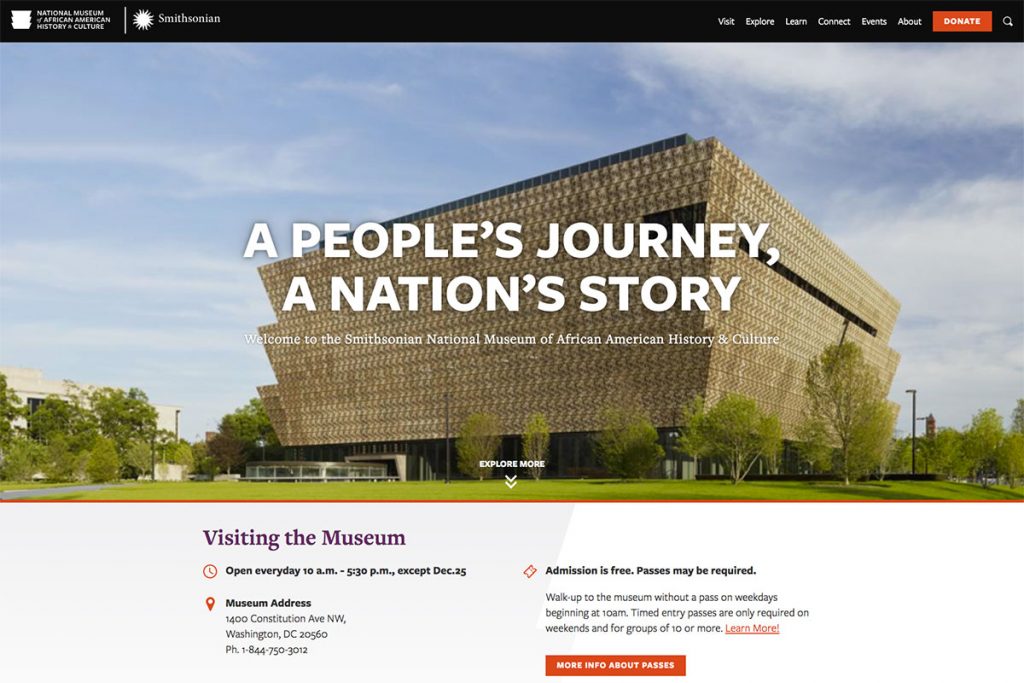 Museum Nasional Sejarah & Budaya Afrika Amerika (NMAAHC)