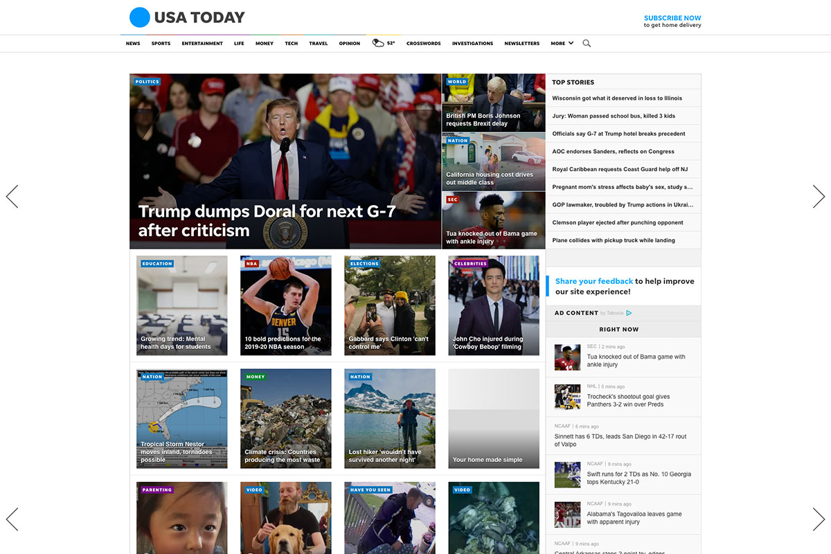 USA dziś