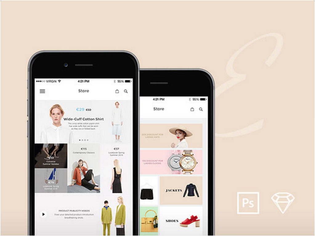 Zestaw UI Elegance iOS