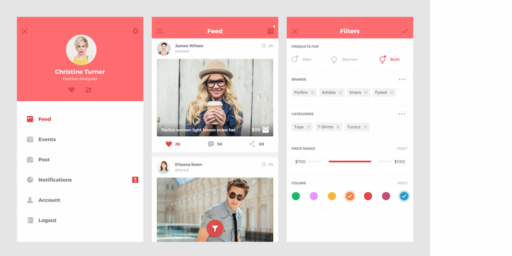 Darmowy zestaw UI dla e-commerce