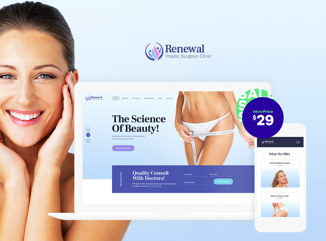 yenileme | Plastik Cerrahi Kliniği Tıbbi WordPress Teması