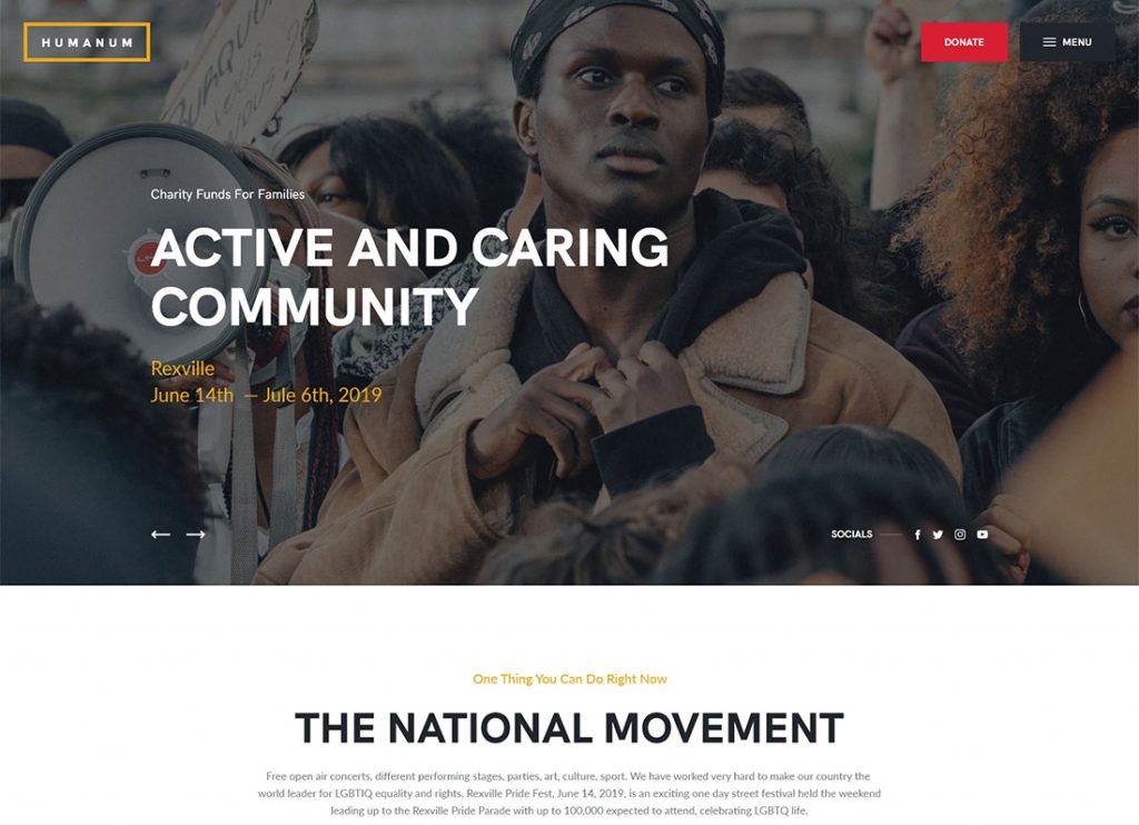 Humanum - İnsan Hakları WordPress Teması
