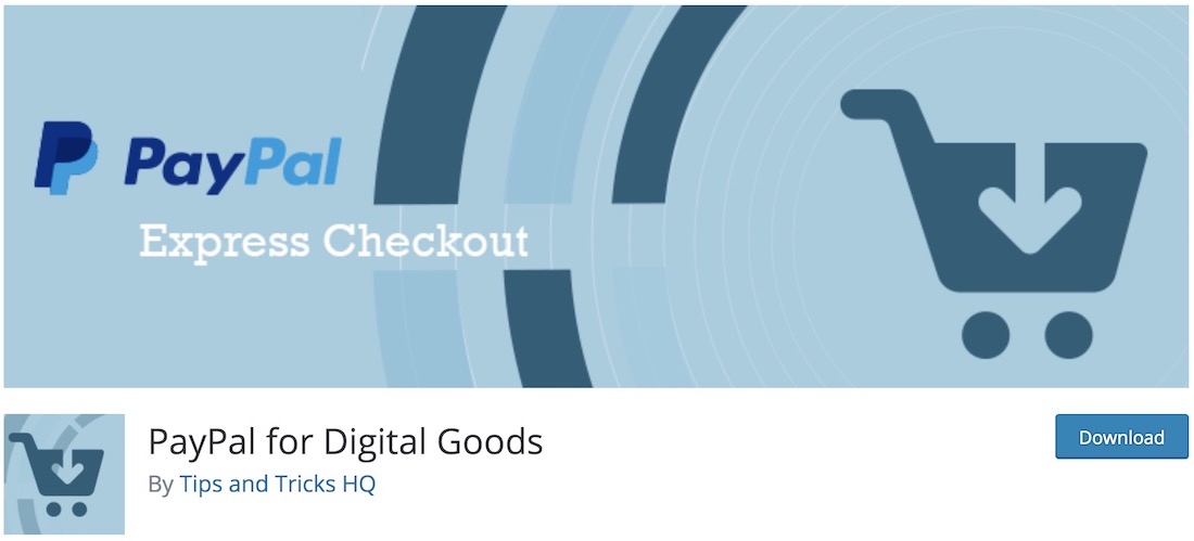 paypal pour le plugin wordpress de biens numériques