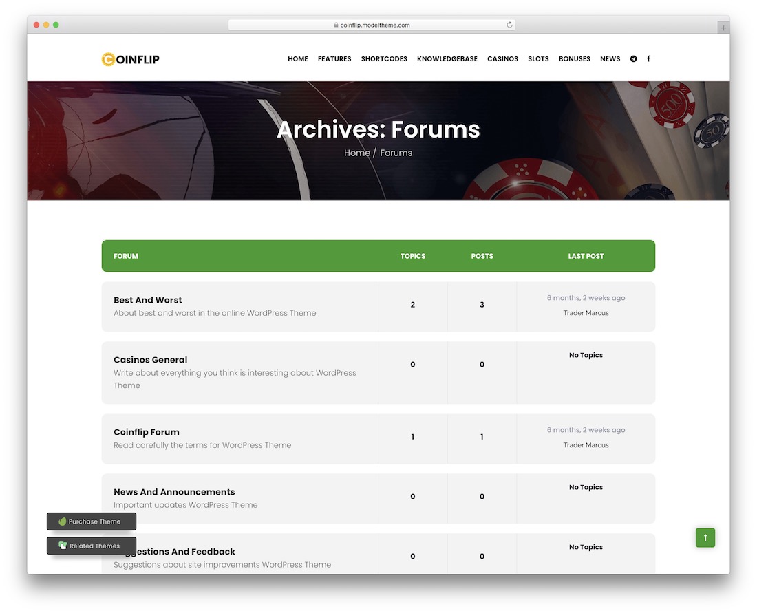 tema forum koin flip