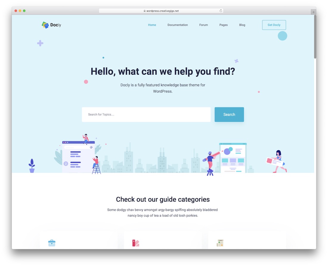 tema forum docly