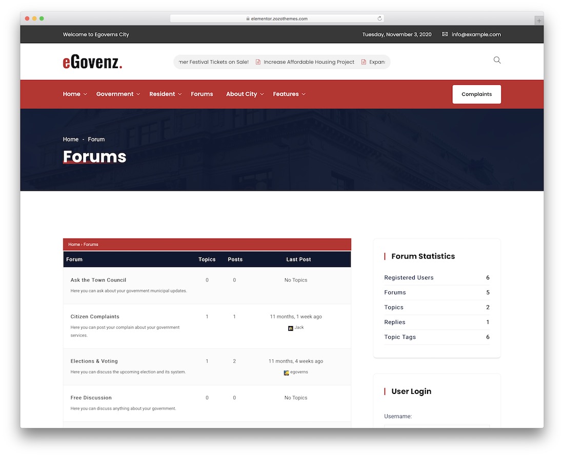 tema forum egovenz