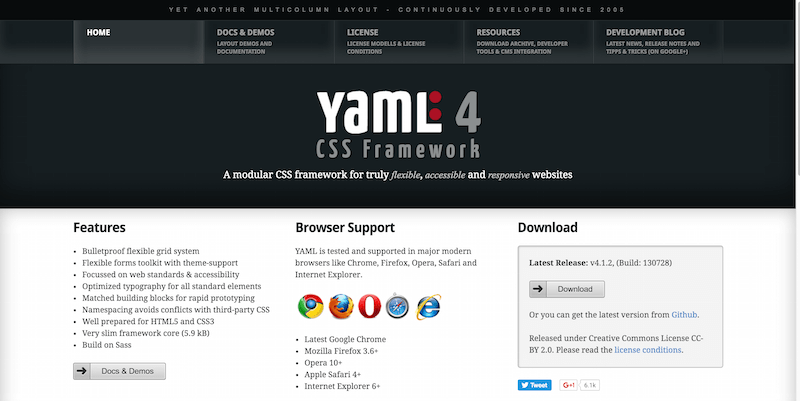 Cadre CSS YAML