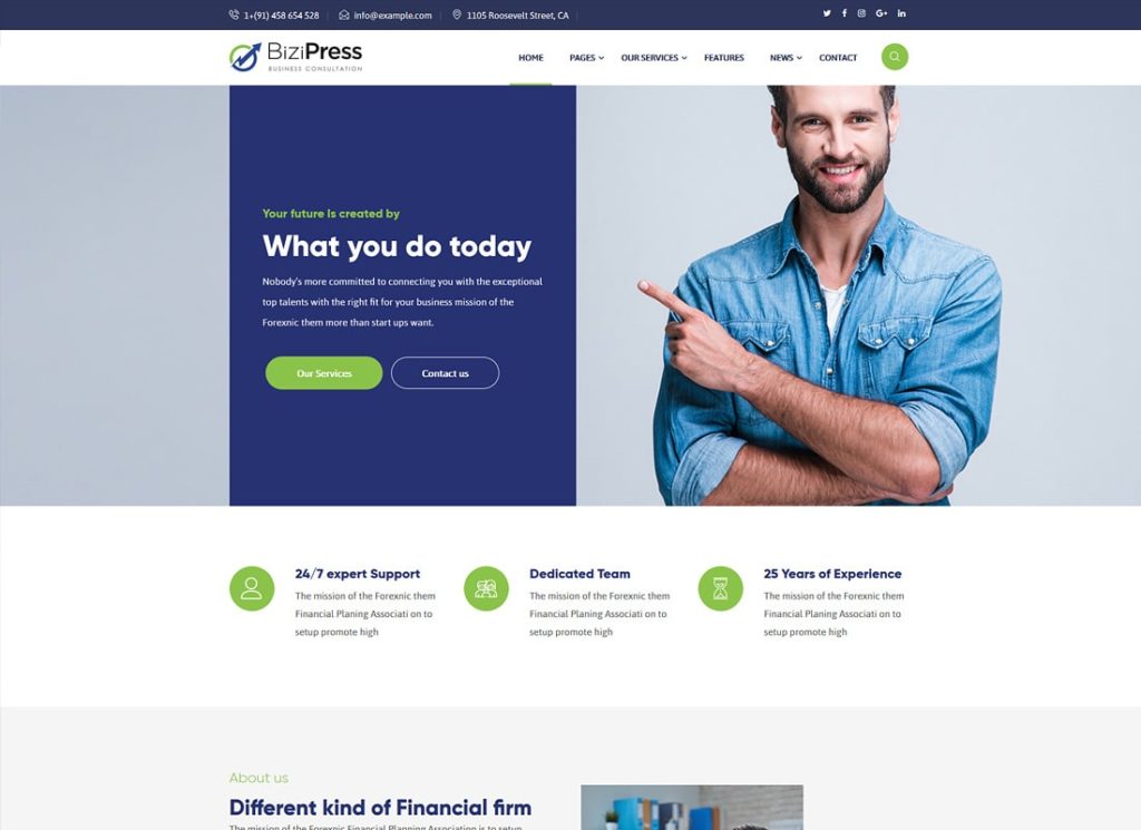BiziPress | Tema WordPress pentru finanțe și asigurări