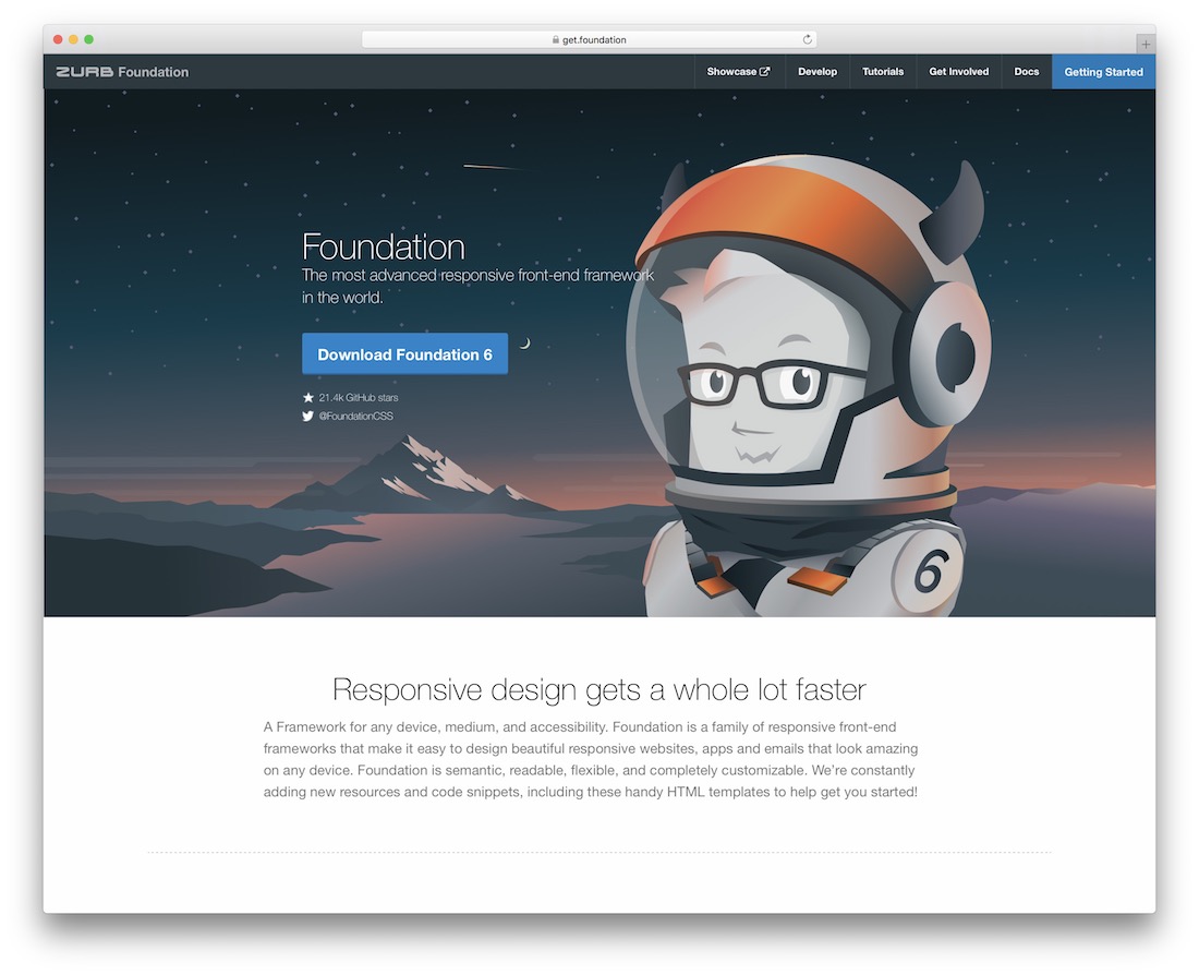 cadru html5 de fundație