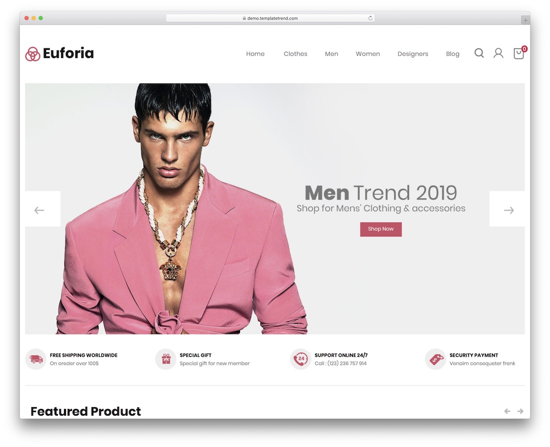 Tema modei euforia magento