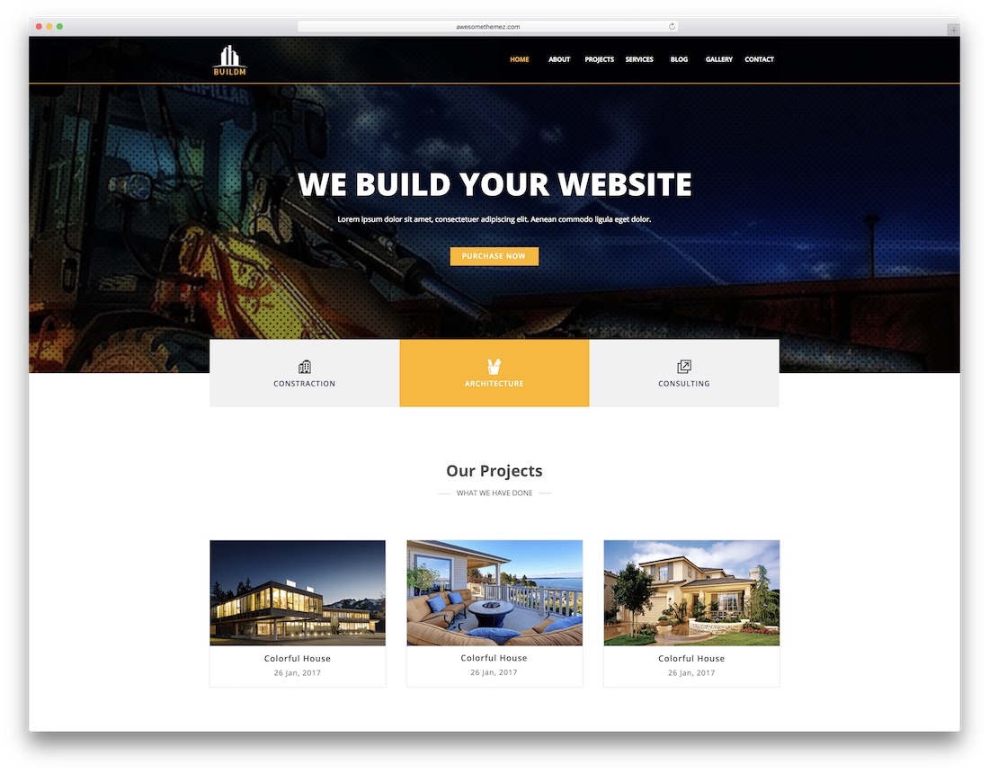 șablon buildm adobe muză