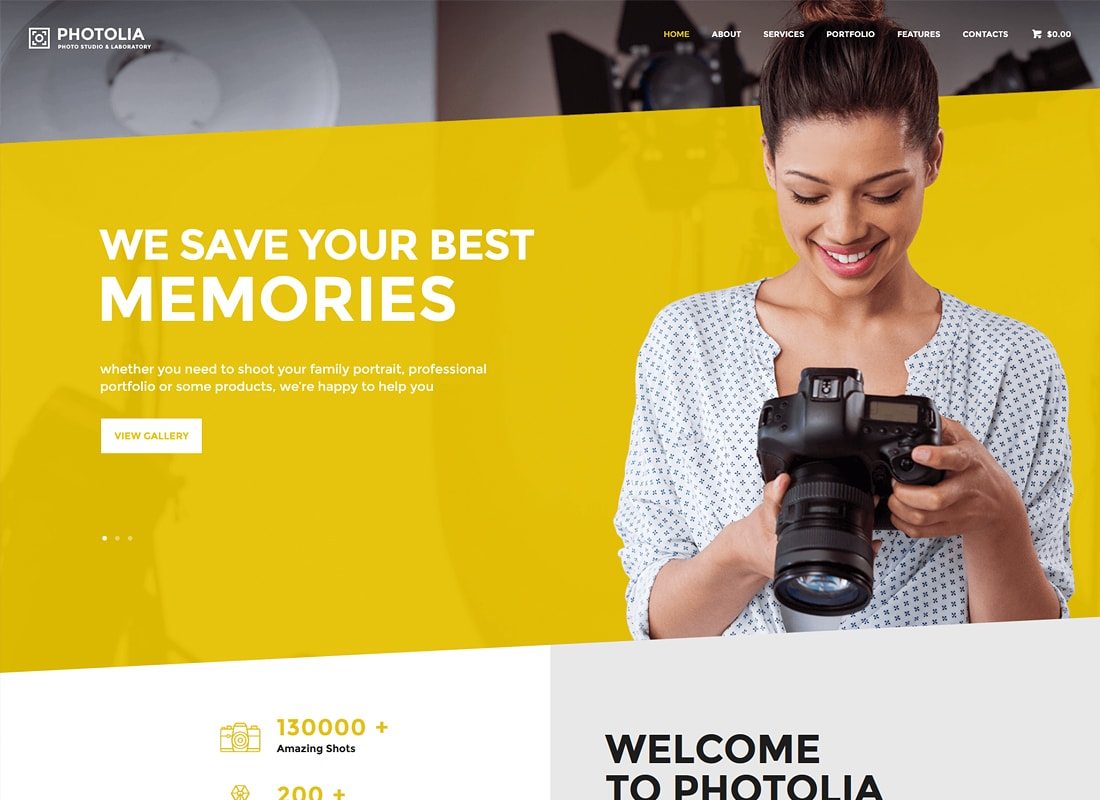 Fotolia | Perusahaan Foto & Toko Pasokan Foto Tema WordPress
