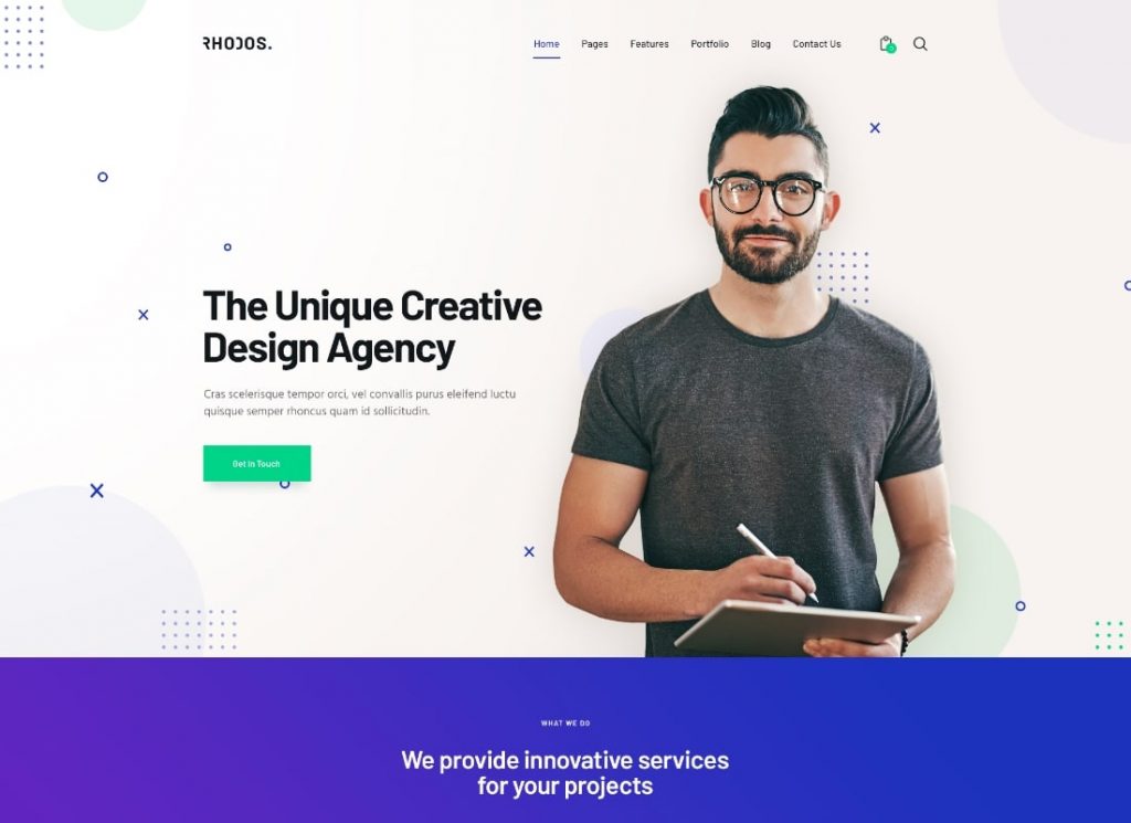 Rhodos - 多用途 WordPress 商业主题