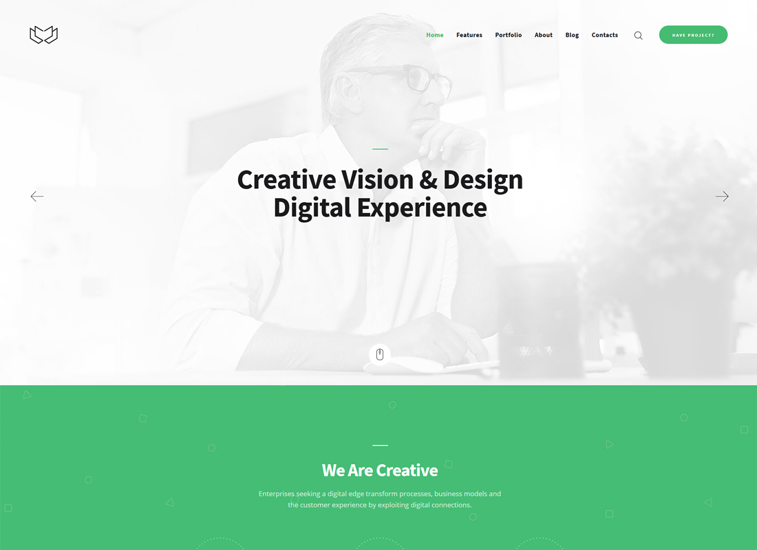 Deviox | Un tema WordPress aziendale multiuso alla moda
